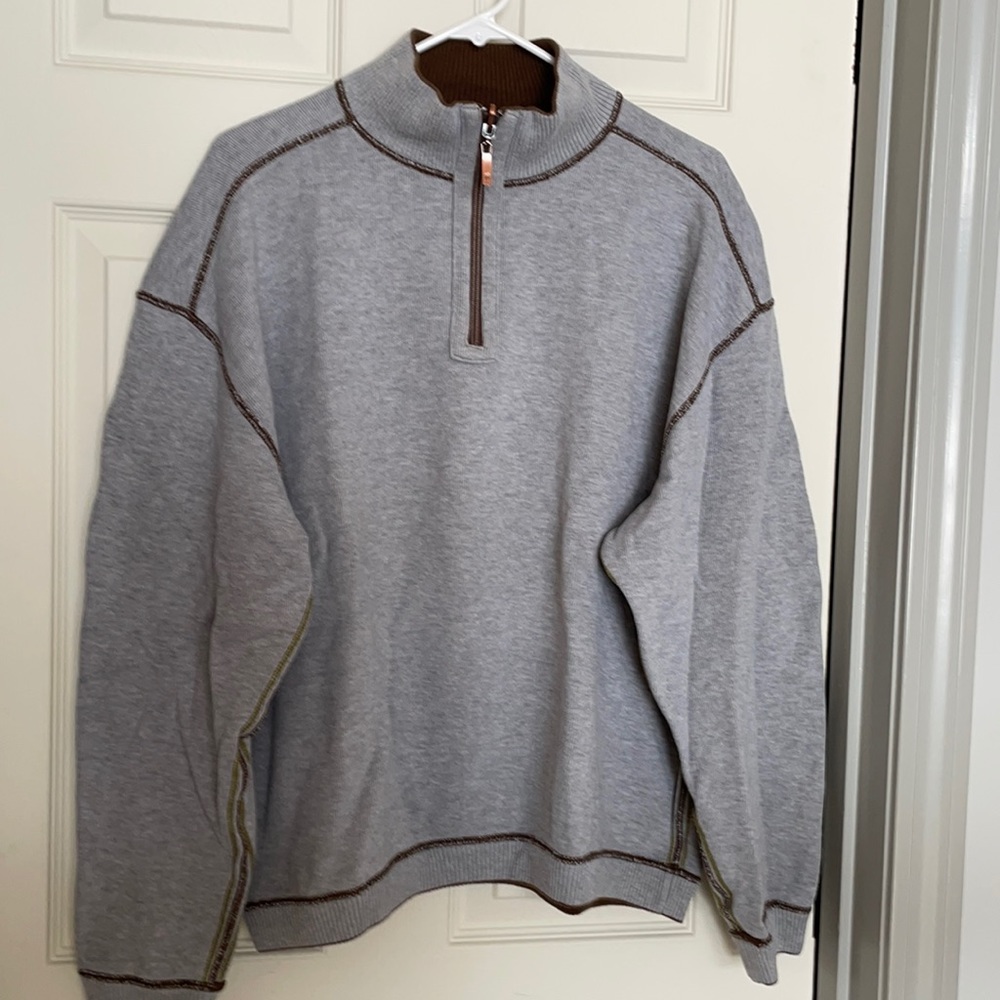 Tommy Bahama Mens’ 1/4 Zip Pullover